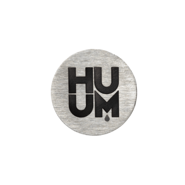 HUUM Logo for Wood Burning Sauna Heaters - Door Knob