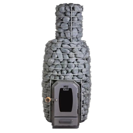 HUUM stone cage for wood burning sauna heaters